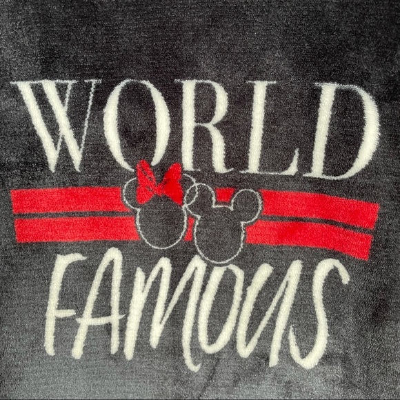 Disney Mickey Minnie World Famous Sweatshirt Med - Picture 2 of 6
